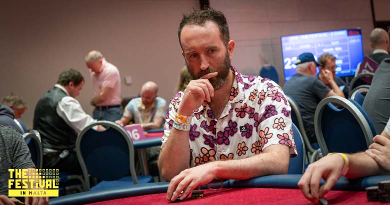 David Stuart Mccoy playing the 8 Game at The Festival Malta
