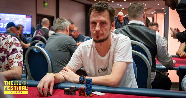 Grzegorz Andrzej Iskra playing the 8 Game at The Festival Malta