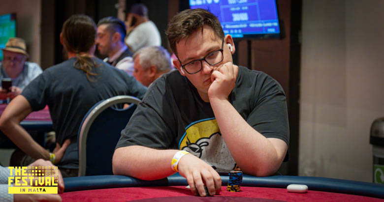 Leo J Schuurbiers playing the 8 Game Wouter at The Festival Malta