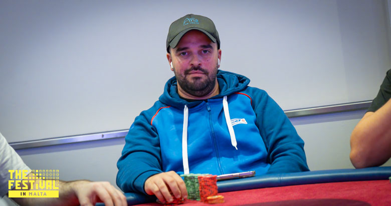 Roller Matthew Micallef playing the NLH High at The Festival Malta