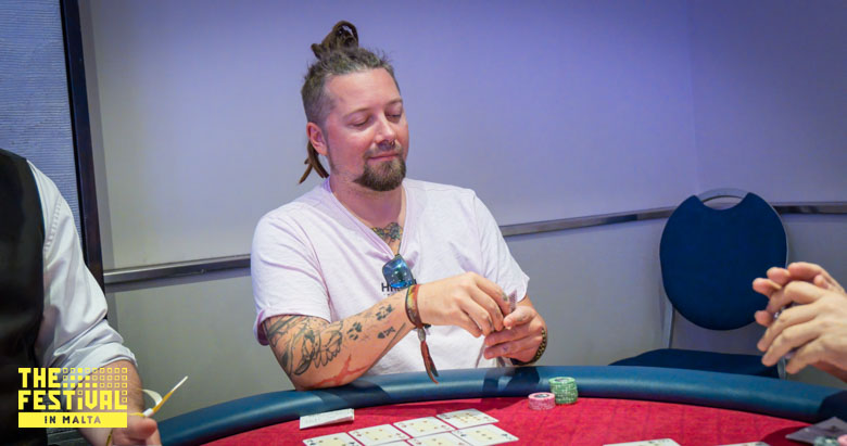 Chinese Thomas Kowalski playing the Open Face at The Festival Malta
