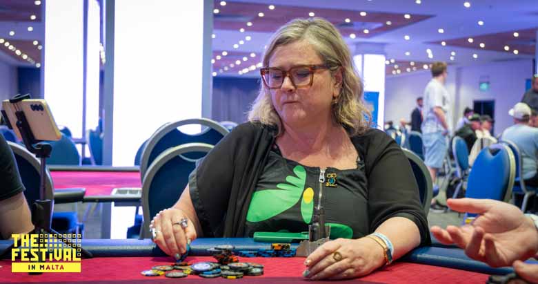 Anne Marie Jiretorn playing the Razz Big Bounty Eva at The Festival Malta