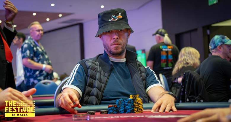 Bounty Simeon Tsonev playing the Razz Big at The Festival Malta