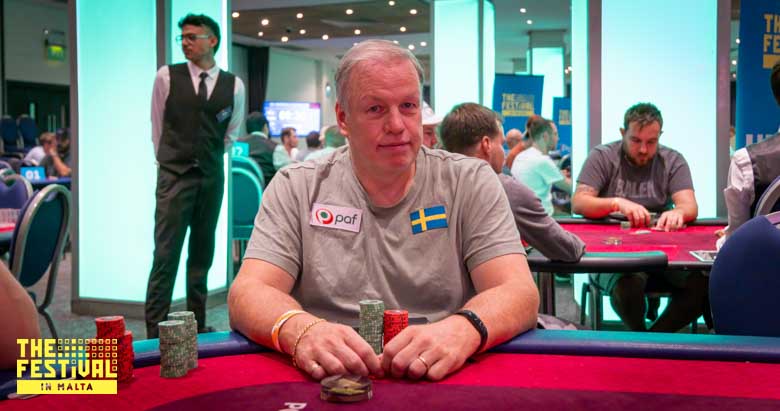Lars Christer Johansson playing the Sviten Special at The Festival Malta