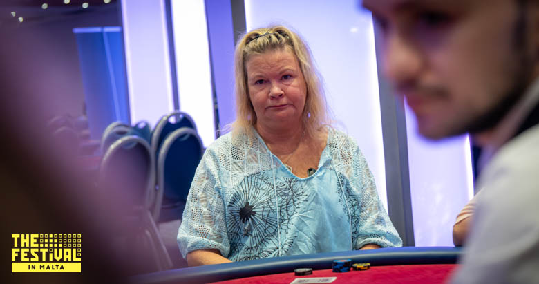 Marice Veronica Johansson playing the The Festival Queens Berith at The Festival Malta