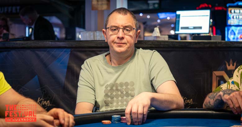 Game Deniss Lebedevs playing the 8 at The Festival Rozvadov