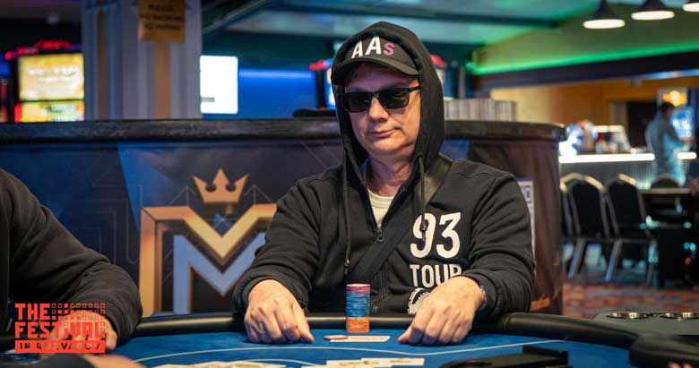 Game Siarhei Narozhny playing the 8 at The Festival Rozvadov