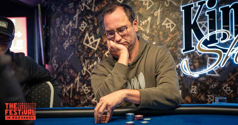 Tobias Josef Lerzer playing the 8 Game at The Festival Rozvadov