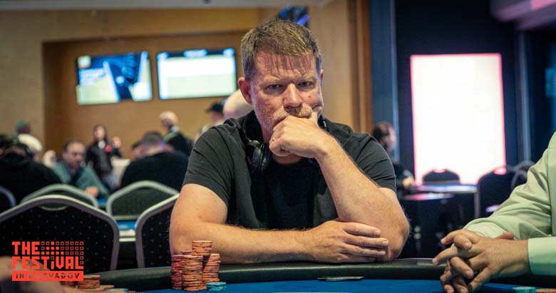 Ernst Arne Tobias Soederkvist Revenaes playing the Bounty Hunter Days Mystery Bounty Final Day at The Festival Rozvadov