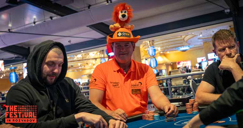 Johannes Huisman playing the Bounty Hunter Days Mystery Bounty Final Day at The Festival Rozvadov