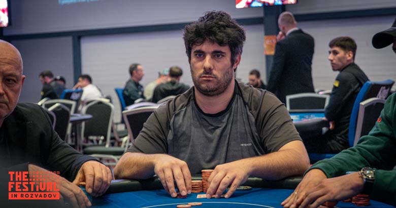 Ludwig Rene Armand De Saint Etienne playing the Bounty Hunter Days Mystery Bounty Final Day at The Festival Rozvadov