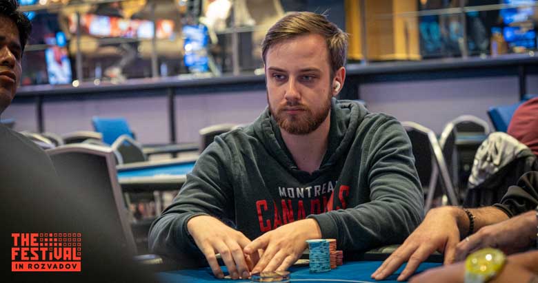 Pit Michels playing the Bounty Hunter Days Mystery Bounty Final Day at The Festival Rozvadov