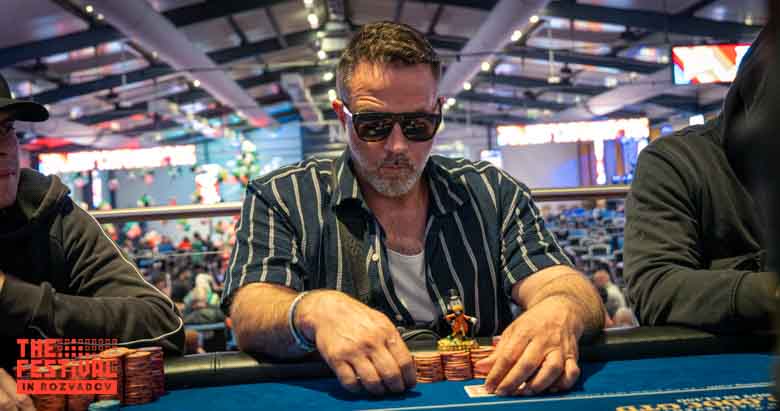 Theofilos Navrosiadis playing the Bounty Hunter Days Mystery Bounty Final Day at The Festival Rozvadov