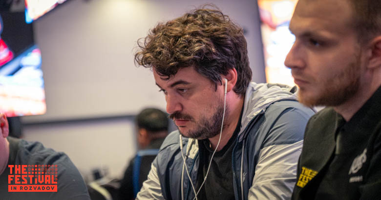 Andreas Klugsberger playing the Bounty Hunter Days Mystery Bounty Day 1A at The Festival Weekend Rozvadov
