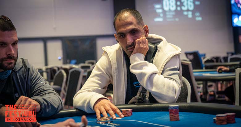 Gal Mualem playing the Bounty Hunter Days Mystery Bounty Day 1A at The Festival Weekend Rozvadov