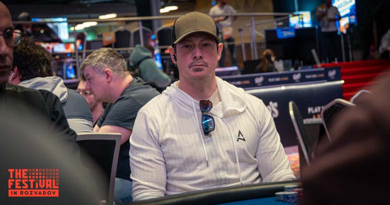 Martin Hermann playing the Bounty Hunter Days Mystery Bounty Day 1A at The Festival Weekend Rozvadov
