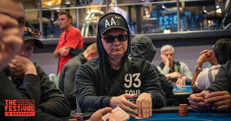 Siarhei Narozhny playing the Bounty Hunter Days Mystery Bounty Day 1A at The Festival Weekend Rozvadov