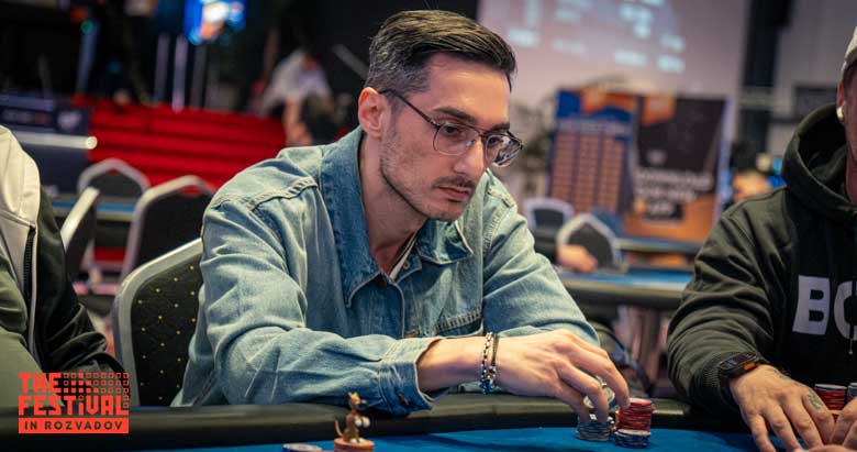 Zaur Suleymanov playing the Bounty Hunter Days Mystery Bounty Day 1A at The Festival Weekend Rozvadov