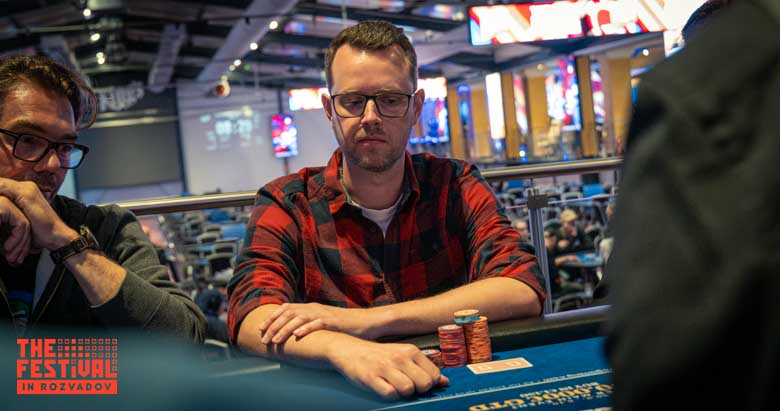 Harald Auberger playing the Bounty Hunter Days Mystery Bounty Day 1C at The Festival Weekend Rozvadov
