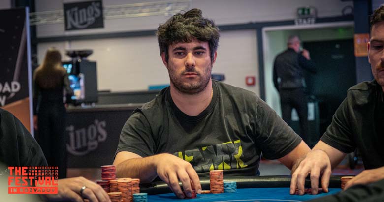Ludwig Rene Armand De Saint Etienne playing the Bounty Hunter Days Mystery Bounty Day 1C at The Festival Weekend Rozvadov