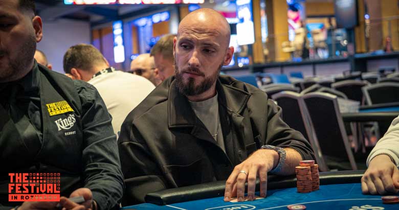 Nicolas Laurent Feuille playing the Bounty Hunter Days Mystery Bounty Day 1C at The Festival Weekend Rozvadov
