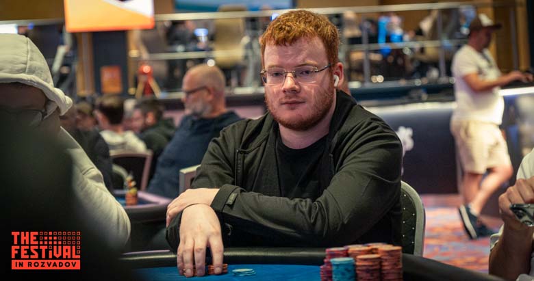 Serge Jonker playing the Bounty Hunter Days Mystery Bounty Day 1C at The Festival Weekend Rozvadov