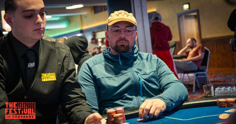 Stefan Johann Haberl playing the Bounty Hunter Days Mystery Bounty Day 1C at The Festival Weekend Rozvadov