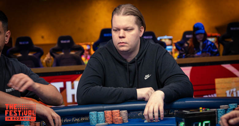 Albert Mihkel Ulla playing the Bounty Hunter Days Mystery Bounty Final Table at The Festival Rozvadov