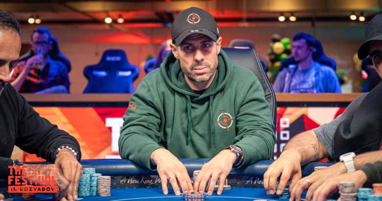Stephan Thomas Kubler playing the Bounty Hunter Days Mystery Bounty Final Table at The Festival Rozvadov