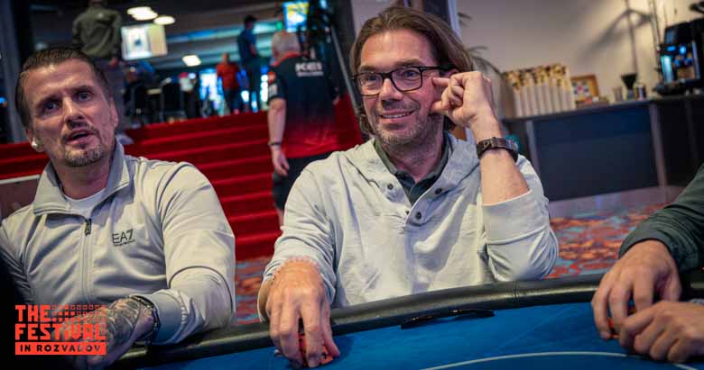 Markus Krebs playing the Main Event Day 1A at The Festival Weekend Rozvadov