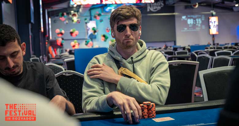 Rene Middelberg playing the Main Event Day 1A at The Festival Weekend Rozvadov