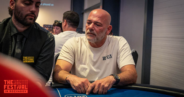 Jack Lambez playing the Main Event Day 1C at The Festival Weekend Rozvadov