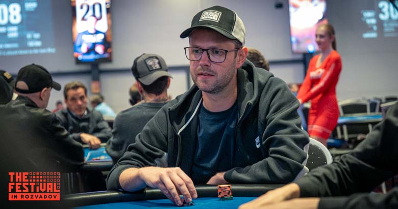 Harald Auberger playing the Main Event Day 1D at The Festival Weekend Rozvadov