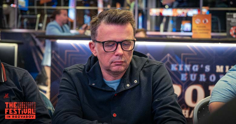 Martin Bertschi playing the Main Event Day 1D at The Festival Weekend Rozvadov