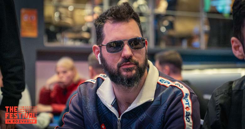 Michel Brantschen playing the Main Event Day 1D at The Festival Weekend Rozvadov