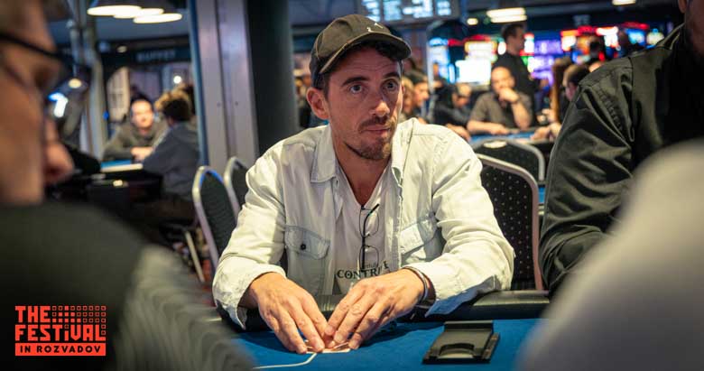 Ariel Yakov Kayat playing the Main Event Day 1F at The Festival Weekend Rozvadov