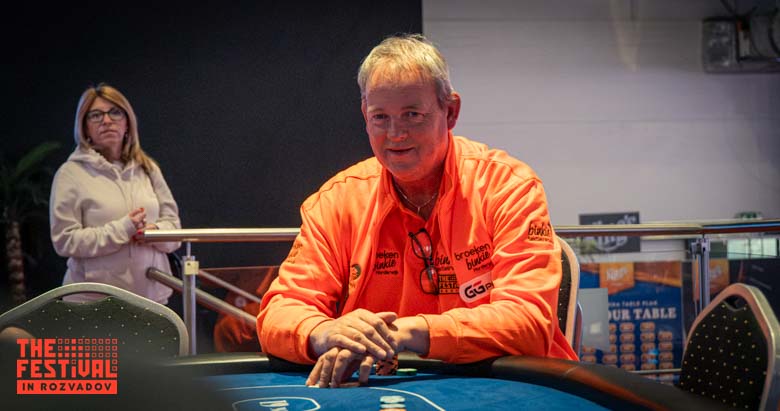 Johannes Huisman playing the Main Event Day 1F at The Festival Weekend Rozvadov