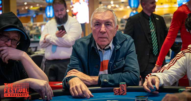 Aristides De Castro Da Silva Couto playing the Main Event Day 2 at The Festival Weekend Rozvadov