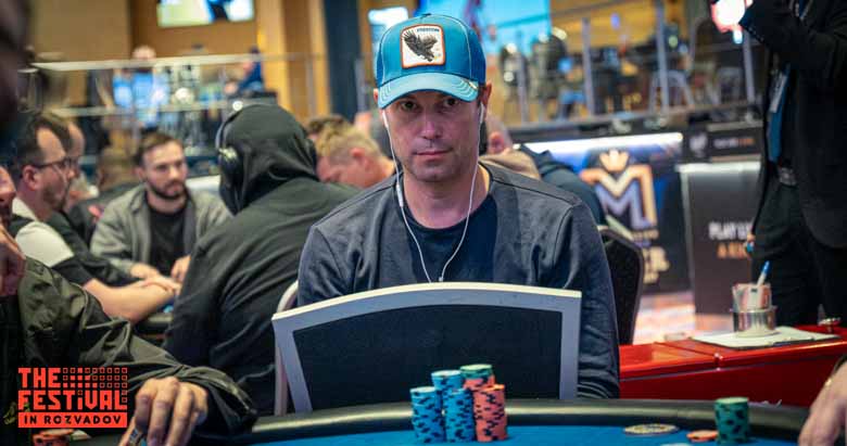 Birger Ohl playing the Main Event Day 2 at The Festival Weekend Rozvadov