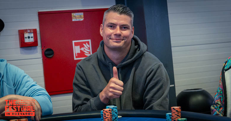 David Kaesler playing the Main Event Day 2 at The Festival Weekend Rozvadov