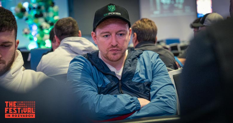James Anthony Rooney playing the Main Event Day 2 at The Festival Weekend Rozvadov