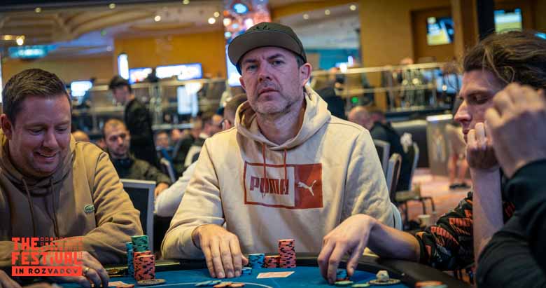 Maciej Ludwik Kondraszuk playing the Main Event Day 2 at The Festival Weekend Rozvadov