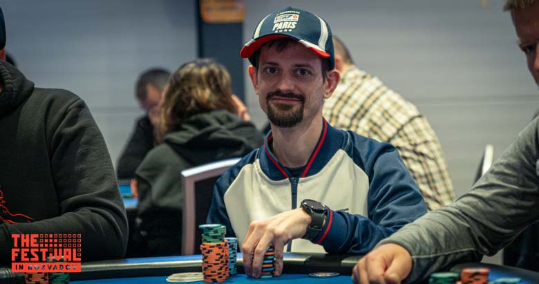 Martin Zeman playing the Main Event Day 2 at The Festival Weekend Rozvadov