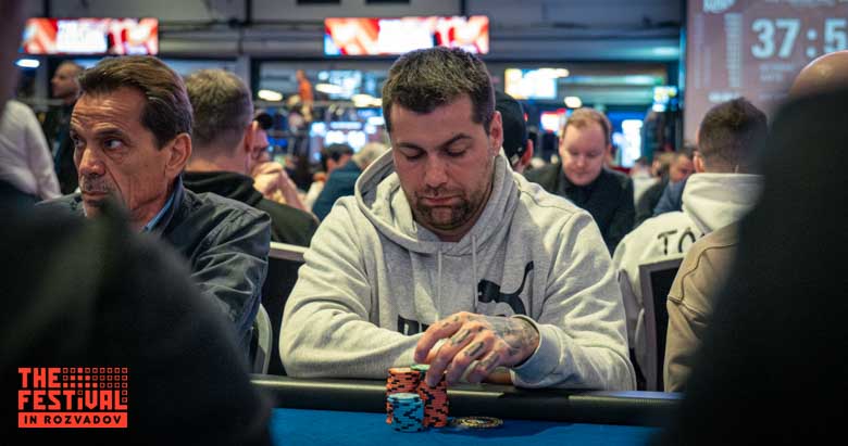 Philippe Lefrancois playing the Main Event Day 2 at The Festival Weekend Rozvadov