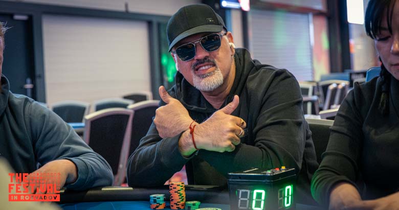 Grzegorz Flak Tops the Counts in €550 Main Event After Marathon Session On Day 6 of The Festival Rozvadov