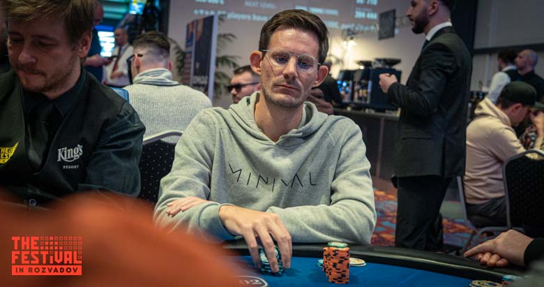Robert Bruil playing the Main Event Day 2 at The Festival Weekend Rozvadov