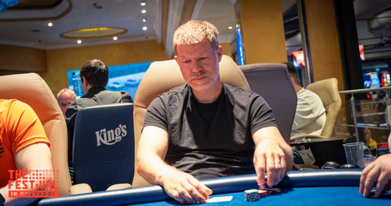 Ernst Arne Tobias Soederkvist Revenaes playing the Mixed Games Main Event Torses Day 1B at The Festival Weekend Rozvadov