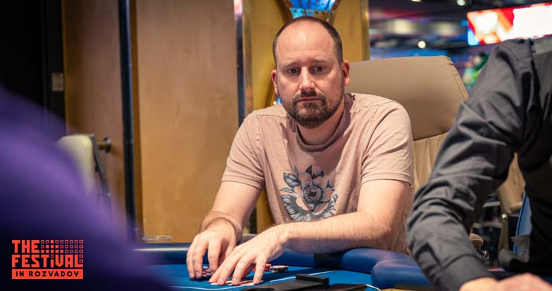 Koen Roos playing the Mixed Games Main Event Torses Day 1B at The Festival Weekend Rozvadov