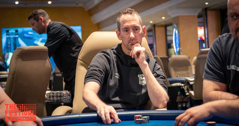 Matthew James Hogger playing the Mixed Games Main Event Torses Day 1B at The Festival Weekend Rozvadov