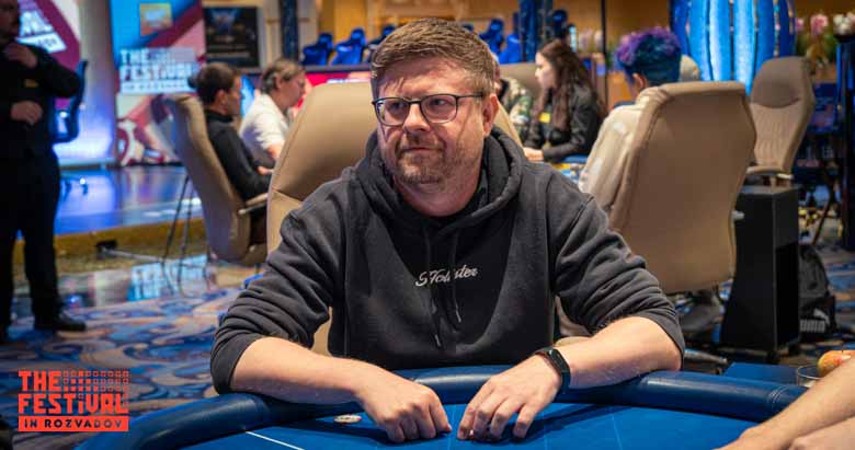 Peter Kepplinger playing the Mixed Games Main Event Torses Final Day at The Festival Rozvadov